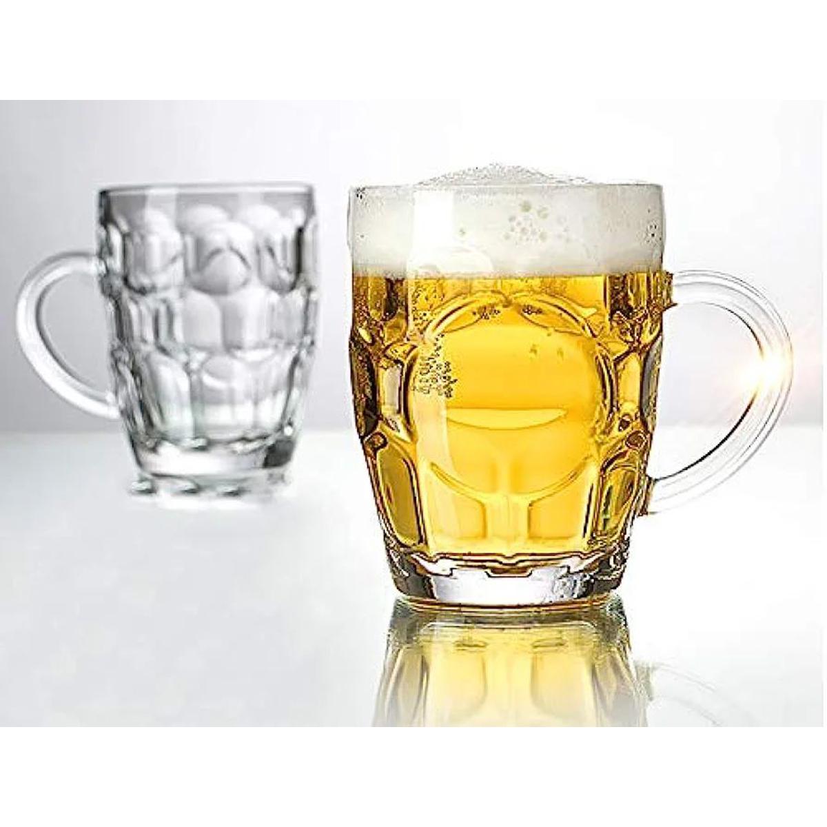 Picture of Nasir Glass Coffee & Tea Mug 300ml pack of 2 Pcs.