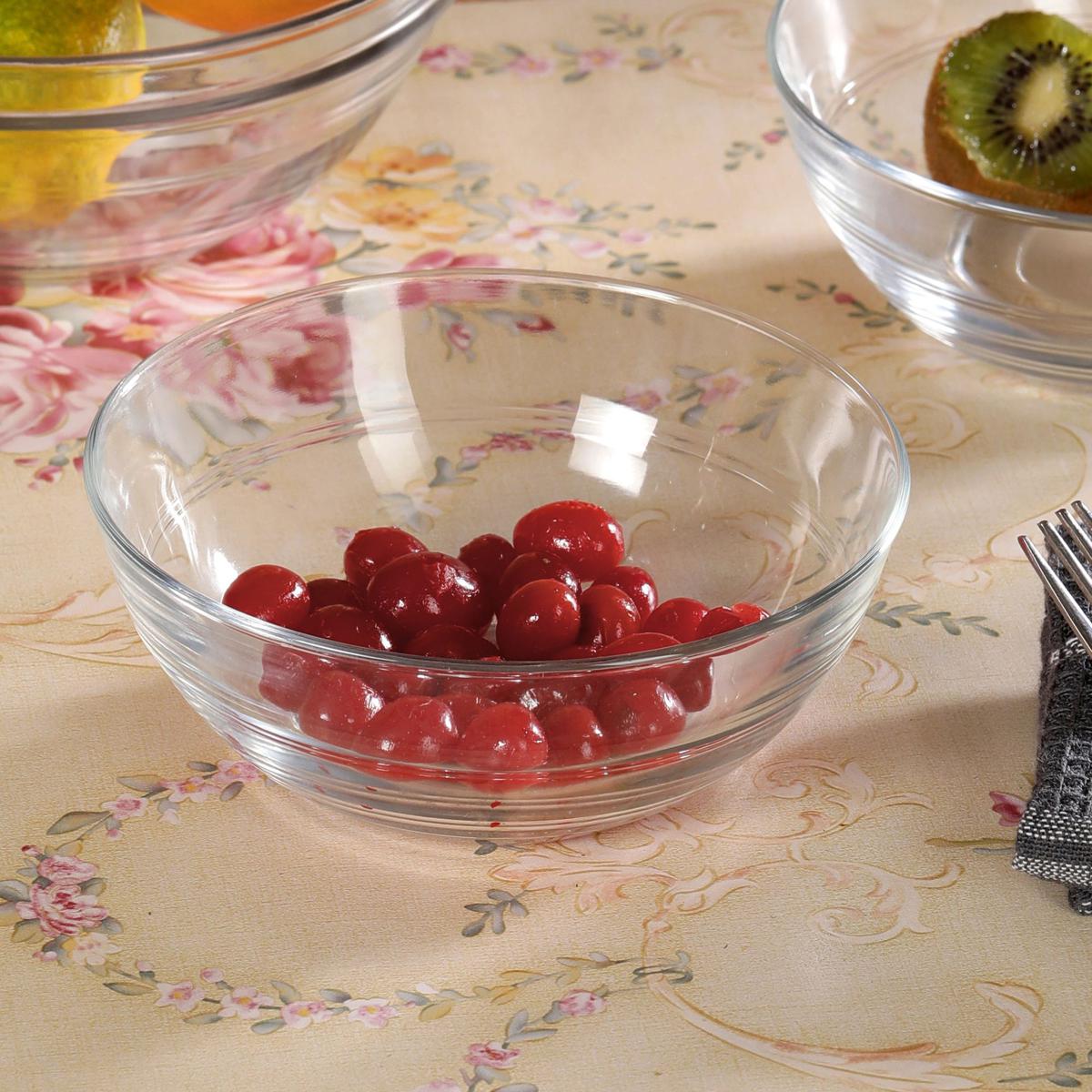 Picture of Olila Glass Clear Bowl 1 Pcs Big Size - 2.40 Ltr