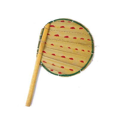 Picture of Haat Pakha Traditional Palm leaf Hand Made Fan.
