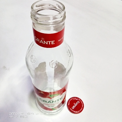 Picture of Milk, Water And Juice Glass Bottle With Air Tight Cap – 750 Ml (Transparent)