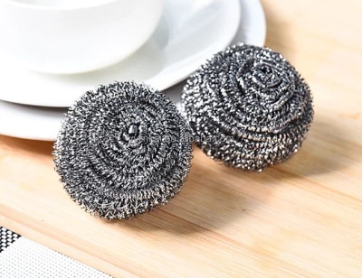 Picture of Metal Scouring Pads 30 gm ,2pcs pack,Heavy Duty Cleaning Supplies