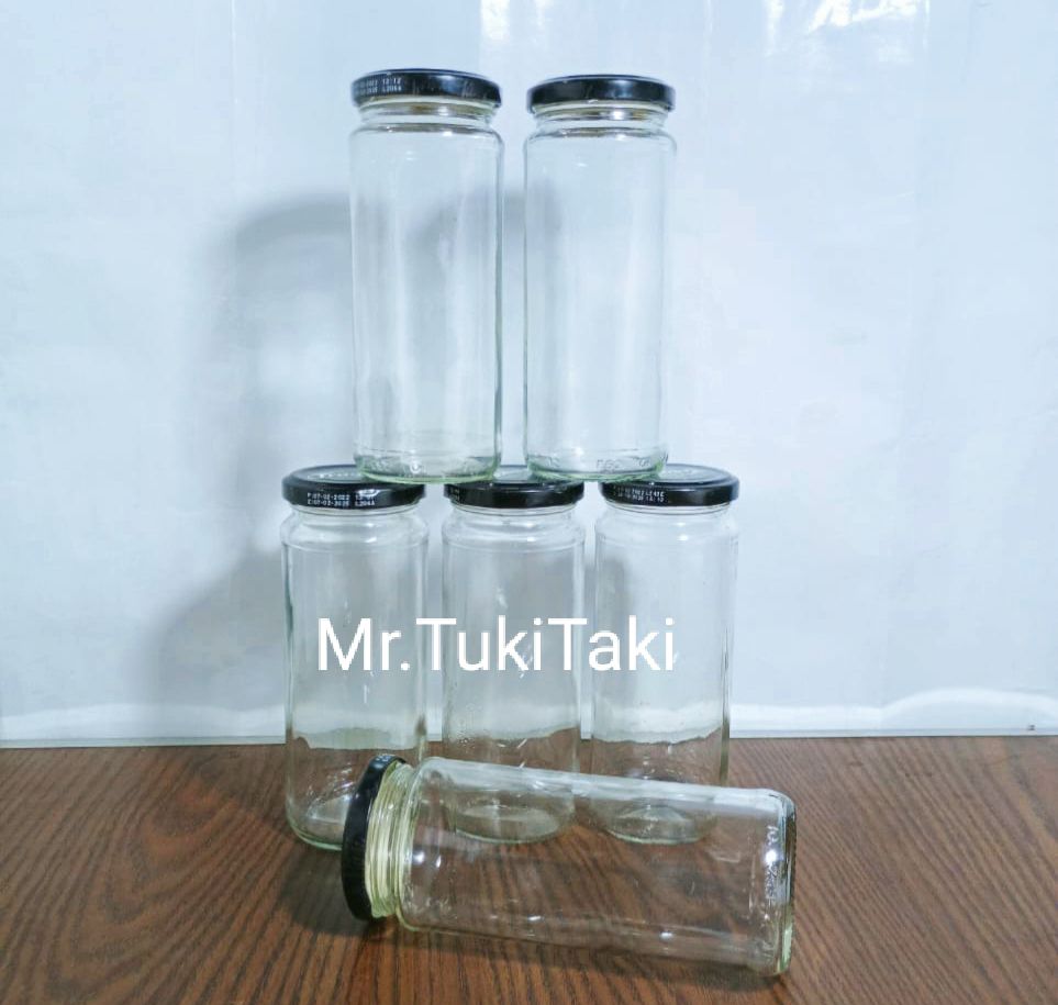 Picture of Used 350ml Glass Jar with metal lid, 6 Pcs pack.