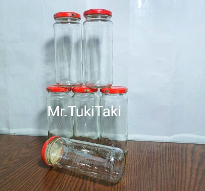 Picture of Used 350ml Glass Jar with metal lid, 6 Pcs pack.