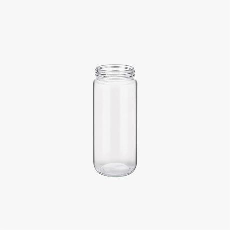 Picture of 3 PCS Glass Jar With various metal lid 350 ml for storage spices, pickles etc.