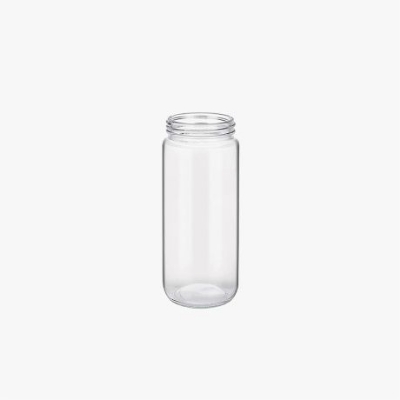 Picture of 3 PCS Glass Jar With various metal lid 350 ml for storage spices, pickles etc.