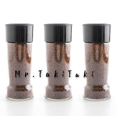 Picture of 400 Ml Glass Jar with Air Tight Lid for Kitchen Dried Masla,Honey, Masala Jar.3 pcs set