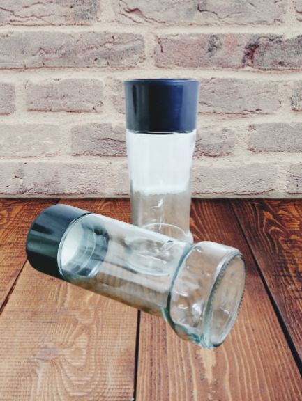 Picture of 400 Ml Glass Jar with Air Tight Lid for Kitchen Dried Masla,Honey, Masala Jar.3 pcs set