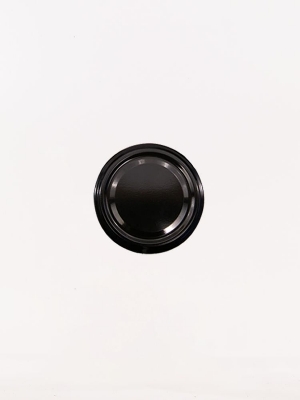 Picture of 500g honey jar ,Clear Round Glass Jar & Black Lid4 pcs set.