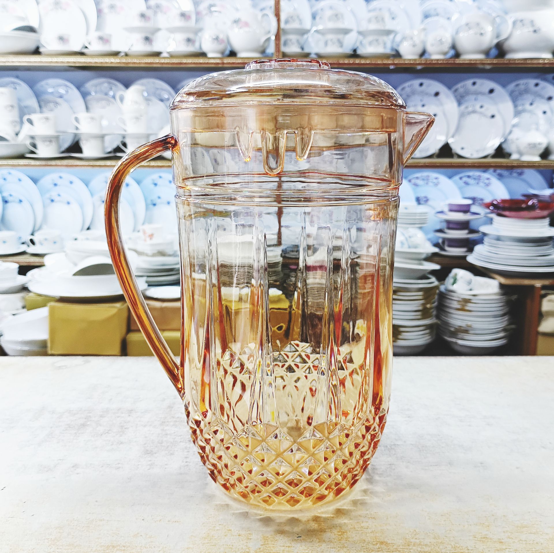 Picture of New Crystal Transparent Acrylic plastic Jug 2.25ltr.