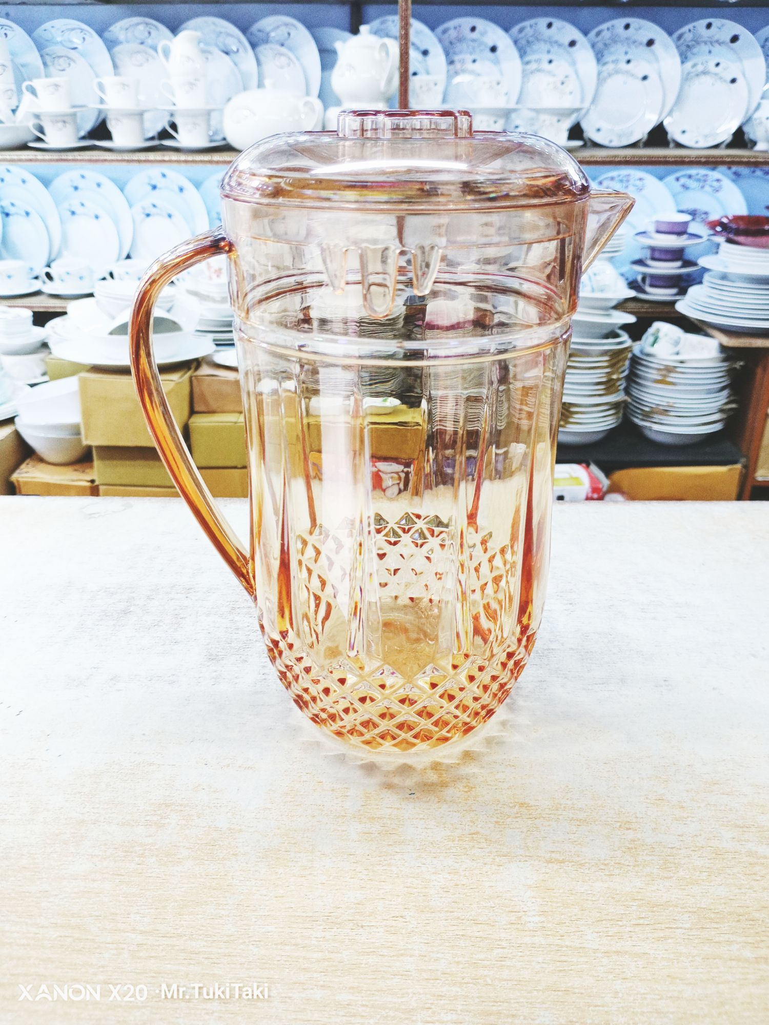Picture of New Crystal Transparent Acrylic plastic Jug 2.25ltr.