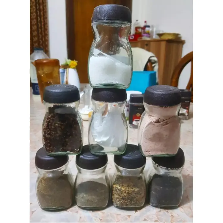 Picture of Used nescafe Glassware Food Jar , Food Container, Jar 6pcs 120ml