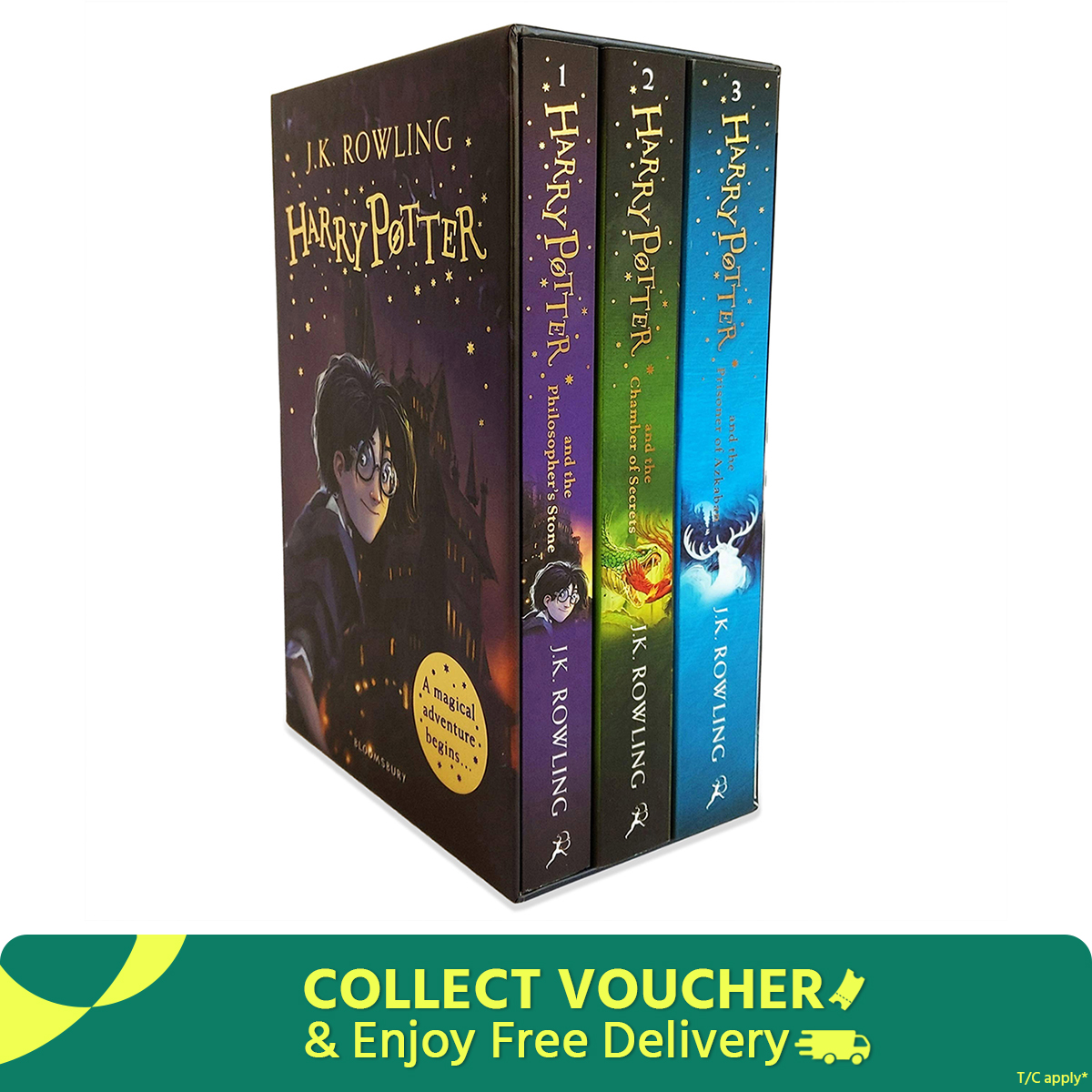 Picture of Harry Potter 1-3 Set Without Box-Bangladeshi Print