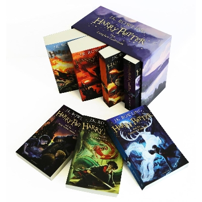 Picture of Harry Potter  Complete Collection 8 Books Set Without Box- Bangladeshi Print