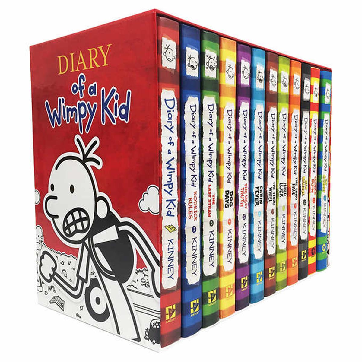 Picture of Diary of a Wimpy Kid Series Collection 17 Books Set By Jeff Kinney- Without Box