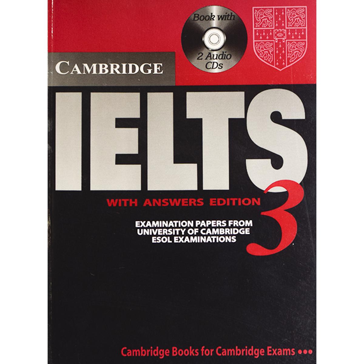 Picture of Cambridge English Ielts 3: with Answers with  DVD Paperback Bangladeshi White  Paper Print