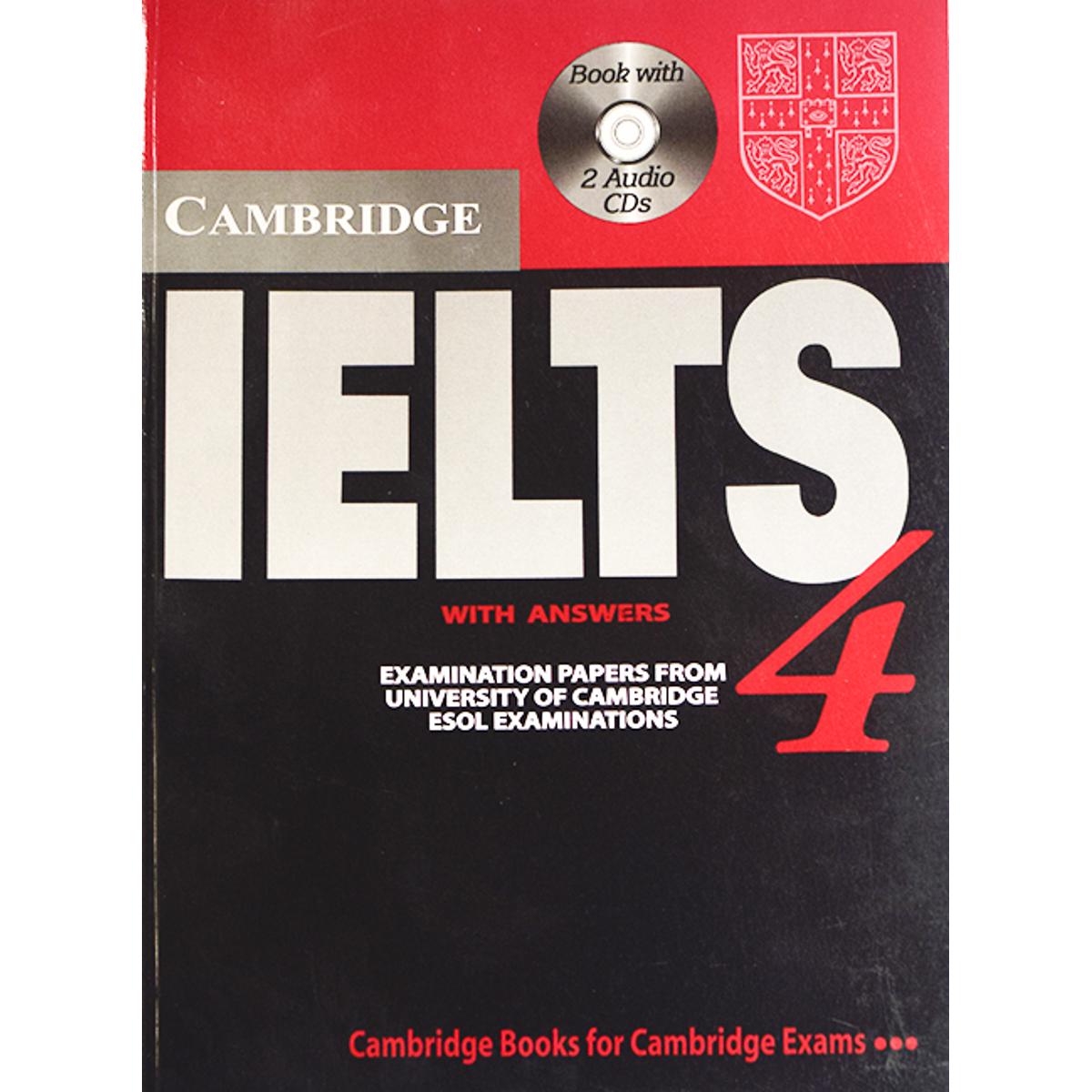 Picture of Camb Ielts 4: with Answers with  DVD Paperback Bangladeshi White  Paper Print