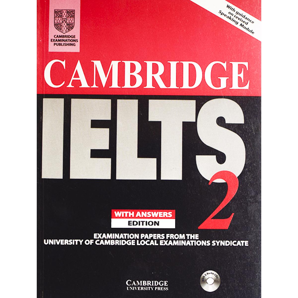 Picture of Camb Ielts 2: with Answers with  DVD Paperback Bangladeshi White  Paper Print