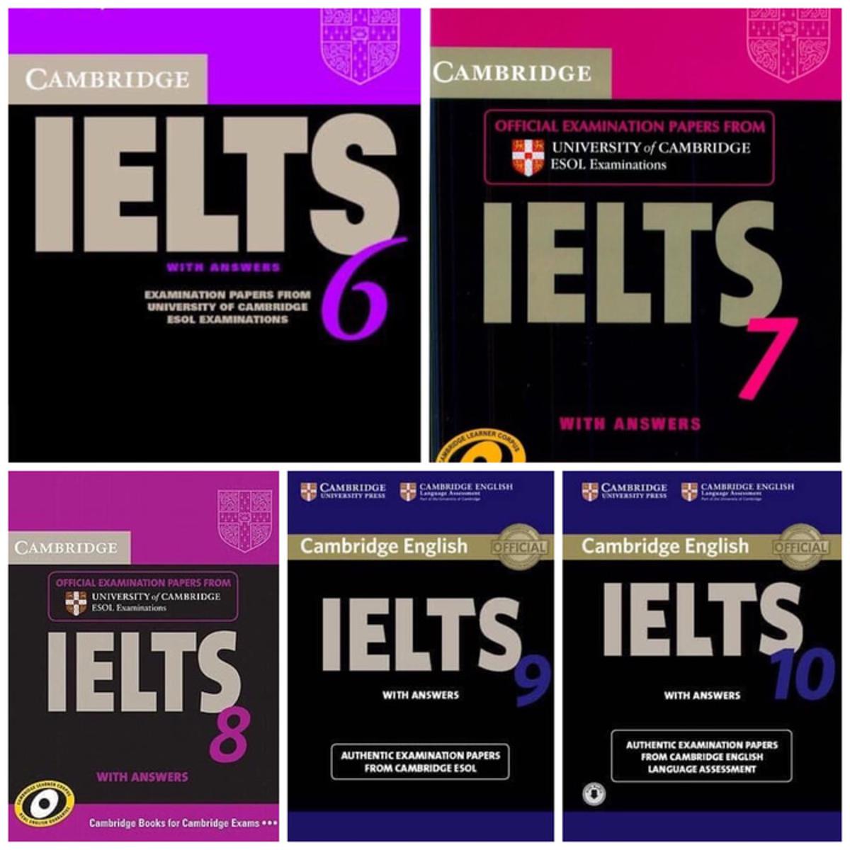 Picture of Cambridge IELTS With Answer 6-10 (Academic) With  DVD Paperback Bangladeshi White  Paper Print
