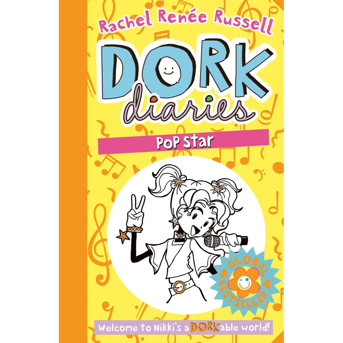 Picture of Dork Diaries: Pop Star Paperback –  White Paper Print