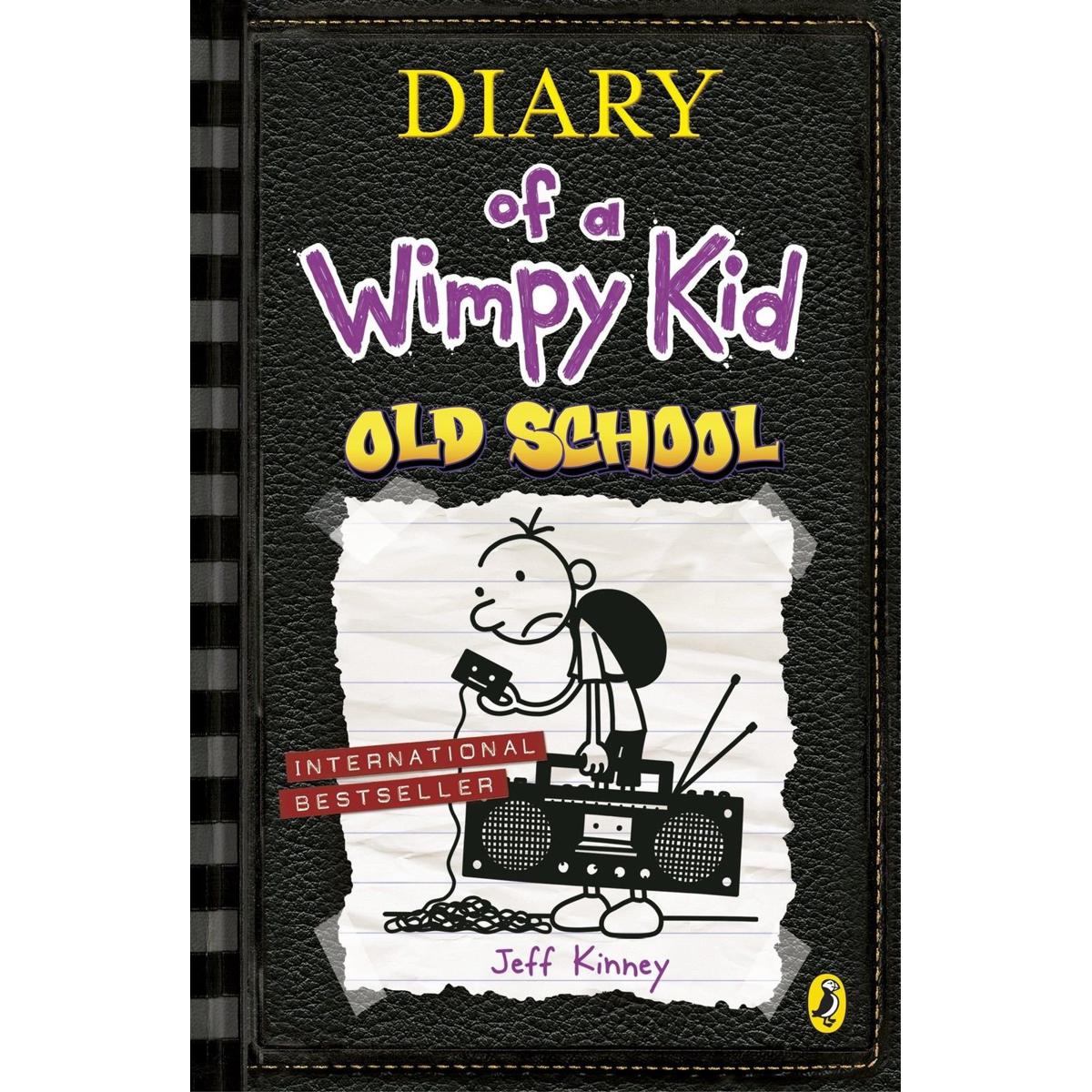 Picture of Diary of a Wimpy Kid: Old School (Book 10) Paperback –  Bangladeshi Yellow Paper Print