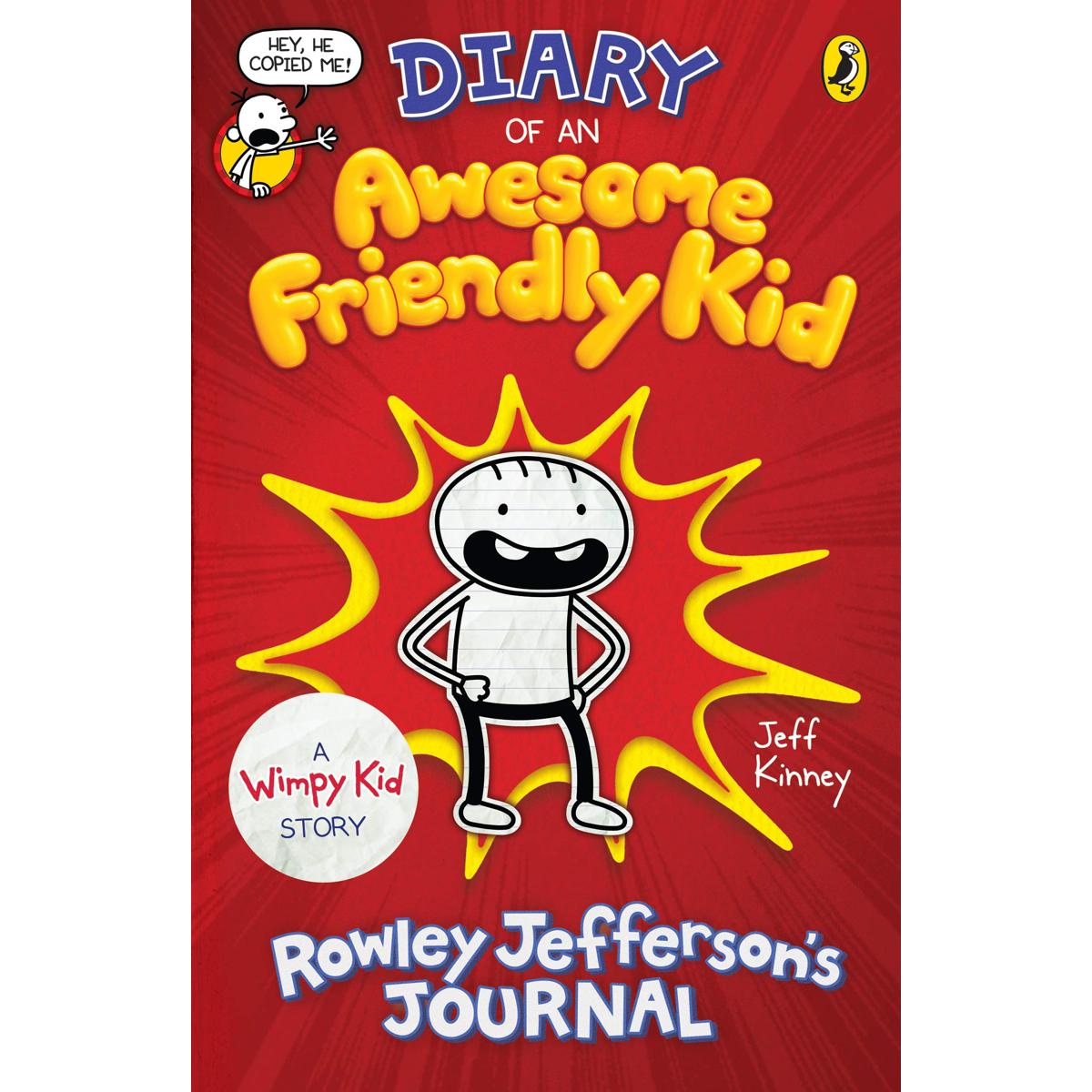 Picture of Diary of an Awesome Friendly Kid: Rowley Jefferson's Journal (Diary of a Wimpy Kid) Paperback – Bangladeshi Yellow Paper Print