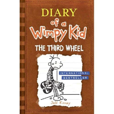 Picture of The Third Wheel (Diary of a Wimpy Kid book 7) Paperback –  Bangladeshi Yellow Paper Print