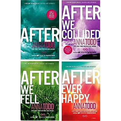 Picture of Combo of After Series : After (Vol. 1) + After We Collided (Vol. 2) + After We Fell (Vol. 3) + After Ever Happy (Vol. 4) Paperback –Bangladeshi Print