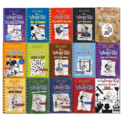 Picture of Diary of A Wimpy Kid Ultimate Complete 17 Books Set Collection Up To 2021