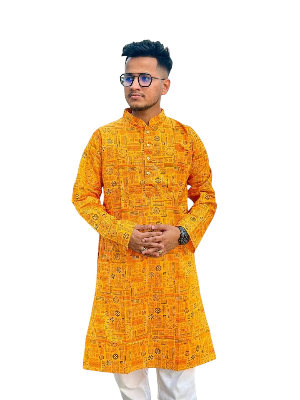 Buy MArong Premium Quality Luxury Design Panjabi Best in Bangladesh