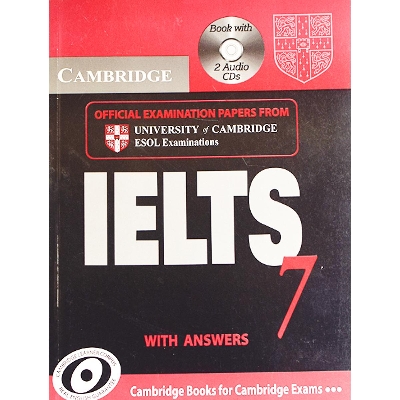Picture of Cambridge IELTS 7 Student's Book with Answers: Examination Papers from University of Cambridge ESOL Examinations With CD Paperback Bangladeshi White  Paper Print