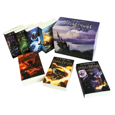 Picture of Harry Potter Book Set: The Complete Collection of 7 Book Paperback- Bangladeshi Print