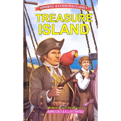 Picture of Treasure Island Paperback – Newsprint