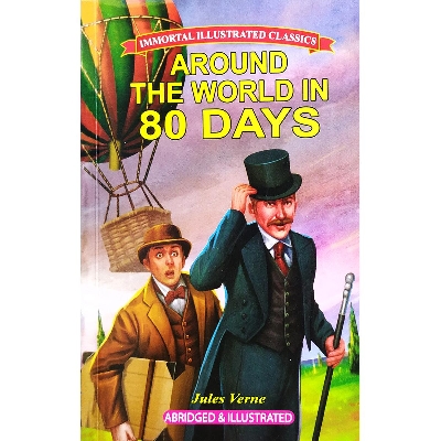 Picture of Around the World in 80 Days Paperback –Newsprint