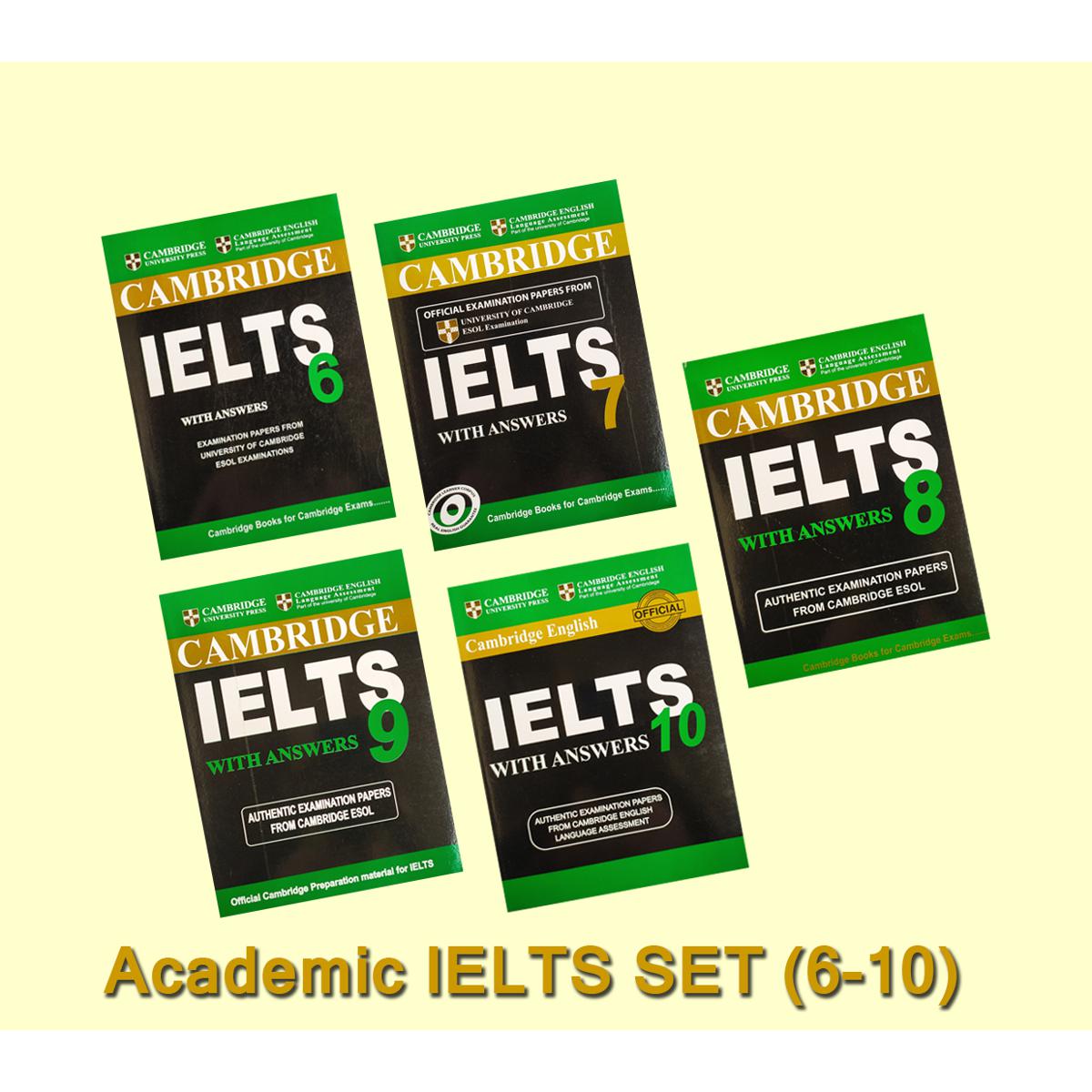 Picture of Cambridge Academic IELTS (6-10) Set - Self Study Student's Book (Without CD)