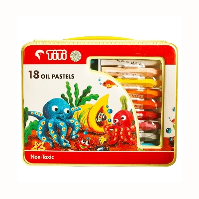 Picture of Joy TiTi Oil Pastel 18 Colours (With Portable Case)