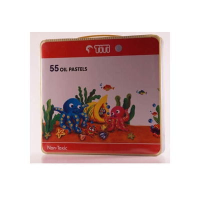 Picture of Joy TiTi Oil Pastel 55 Colours (With Portable Case)