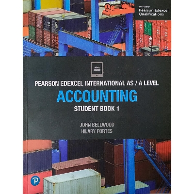 Picture of Pearson Edexcel International AS/A Level Accounting Student Book - 1 ( John Bellwod ,Hilary Fortes)  Paperback