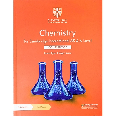 Picture of Cambridge International AS & A Level Chemistry Coursebook with Digital Access (2 Years) Glossy Paper