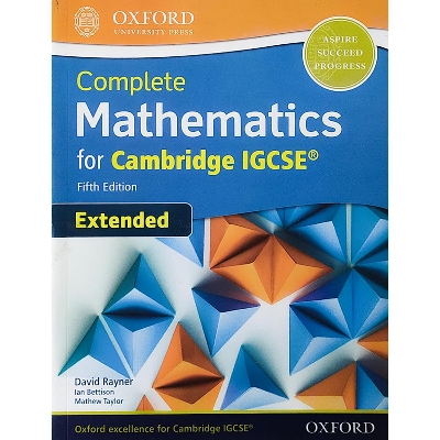 Picture of Complete Mathematics for Cambridge IGCSE® Student Book (Extended) Fifth Edition