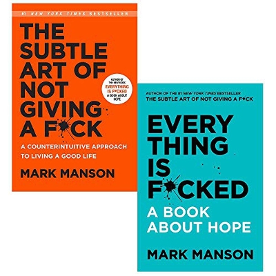 Picture of Mark Manson 2 Book Set (The Subtle Art of Not Giving a F & Everything Is F*) Paperback - Bangladeshi Print