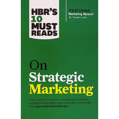 Picture of HBR's 10 Must Reads: On Strategic Marketing (Harvard Business Review Must Reads) Paperback –Bangladeshi Print