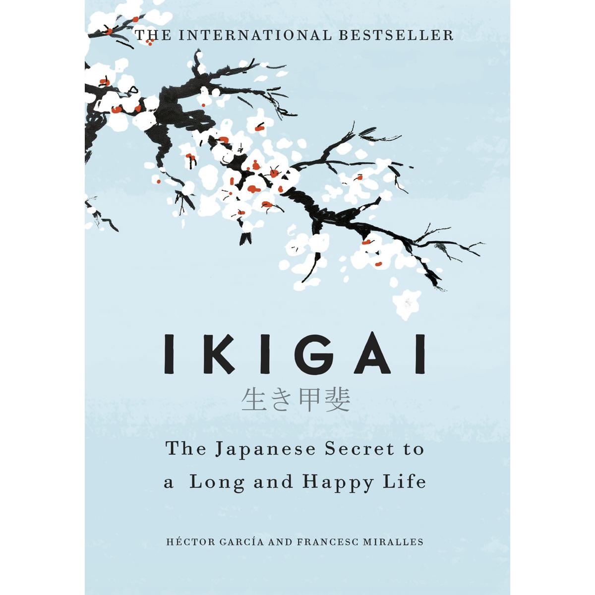 Picture of Ikigai Paperback - (white Print)