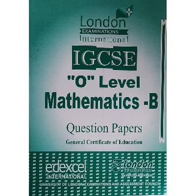 Picture of Edexcel O Level GCSE (9-1) Mathematics - B Year Wise Question Paper - Up To Last Year