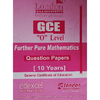 Picture of Edexcel O Level GCSE (9-1) Further Pure Mathematics (10 Year) Year Wise Question Paper - Up To Last Year
