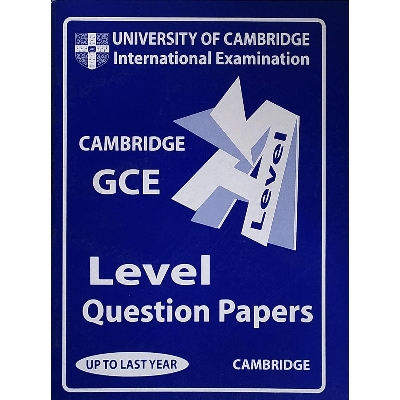Picture of Cambridge A Level GCE Biology (Paper - 1) Year Wise Question Paper - Up To Last Year