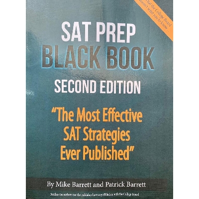 Picture of SAT Prep Black Book: The Most Effective SAT Strategies Ever Published Paperback –Bangladeshi Print