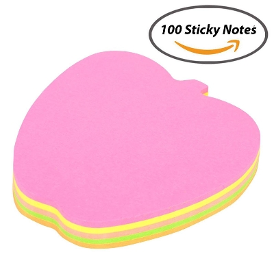 Picture of Sticky Note A p p l e - Multicolor (3x3 inch) - 100 sheet