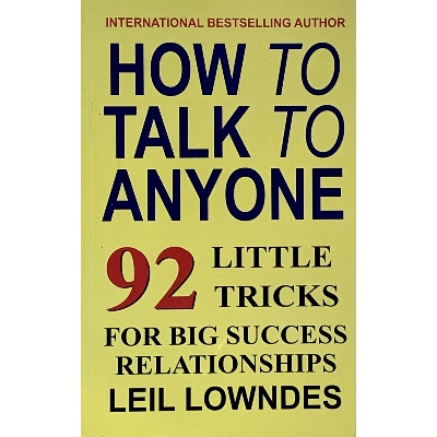 Picture of How to Talk to Anyone: 92 Little Tricks for Big Success in Relationships Paperback