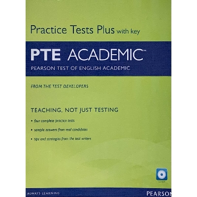 Picture of Practice Tests Plus With Key PTE Academic Pearson Test of English Academic (195582060) - 195582060