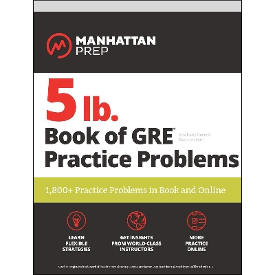 Picture of 5 Lb. Book Of Gre Practice Problems